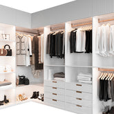 Trueliving 5 Loft Door wardrobes Laminated Finish & PU Finish 8Ft *2Ft *9Ft -2438.4MM X 609MM X 2743.2MM)